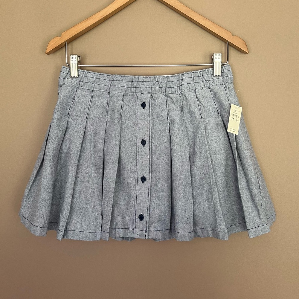 {Offline by Aerie} Oxford Mini Skirt in Blue - Womens Medium - NWT